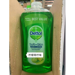 5月29日结束==Dettol滴露普通洗手液替换装950ml==1桶包邮